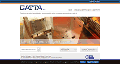 Desktop Screenshot of gattasrl.com